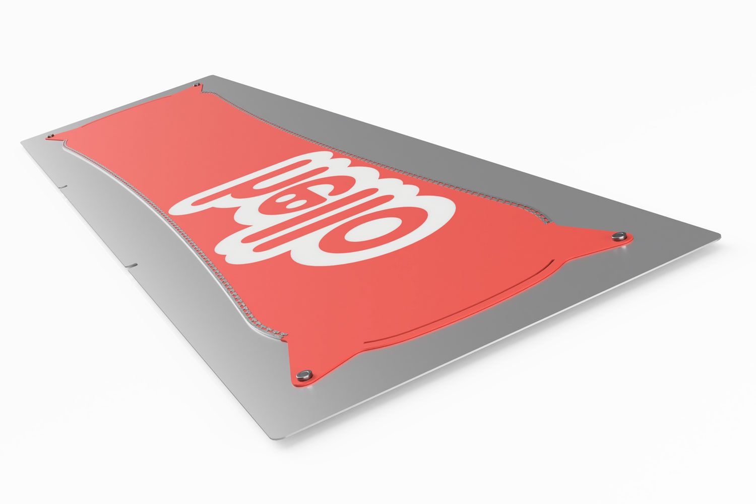 hello snowboard cassette base layup 3D render fusion 360