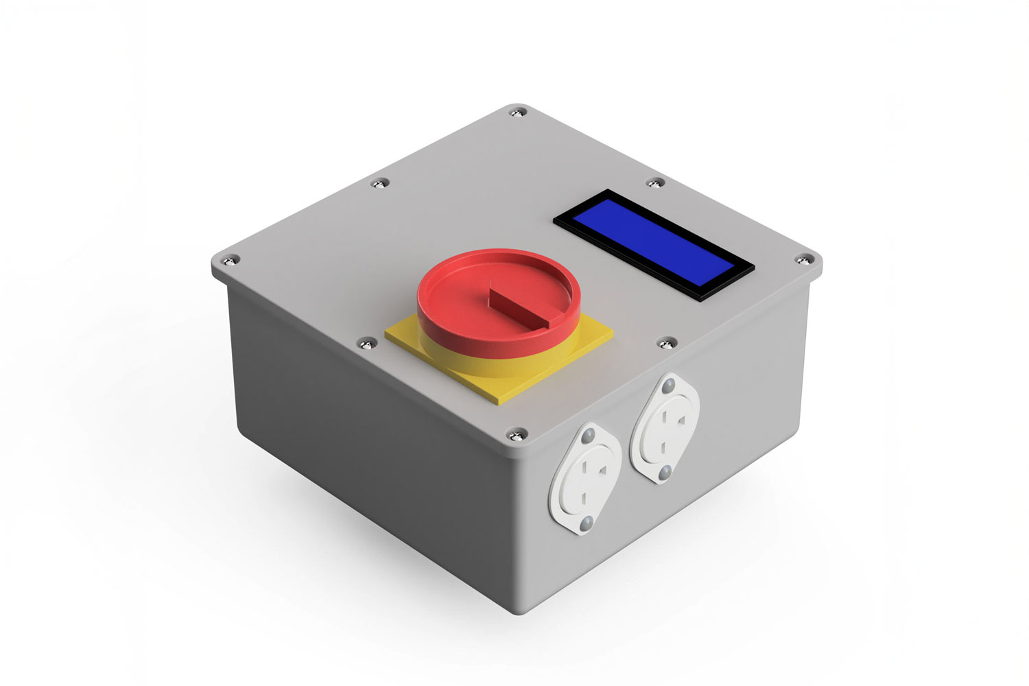 hello snowboard press heat controller 3D render fusion 360
